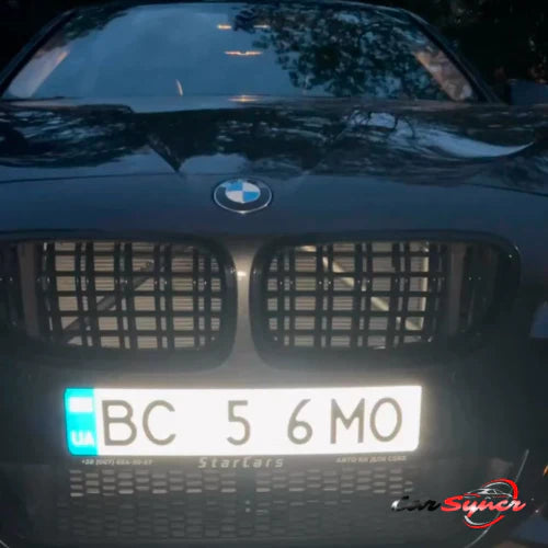 Reflective License Plate Stickers (Numbers)